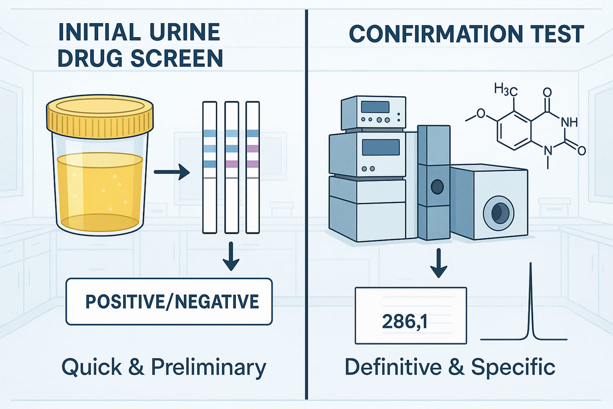 What’s the Difference Between a Urine Drug Screen and a Confirmation Test?