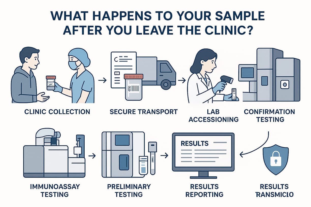 What Happens to Your Sample After You Leave the Clinic?